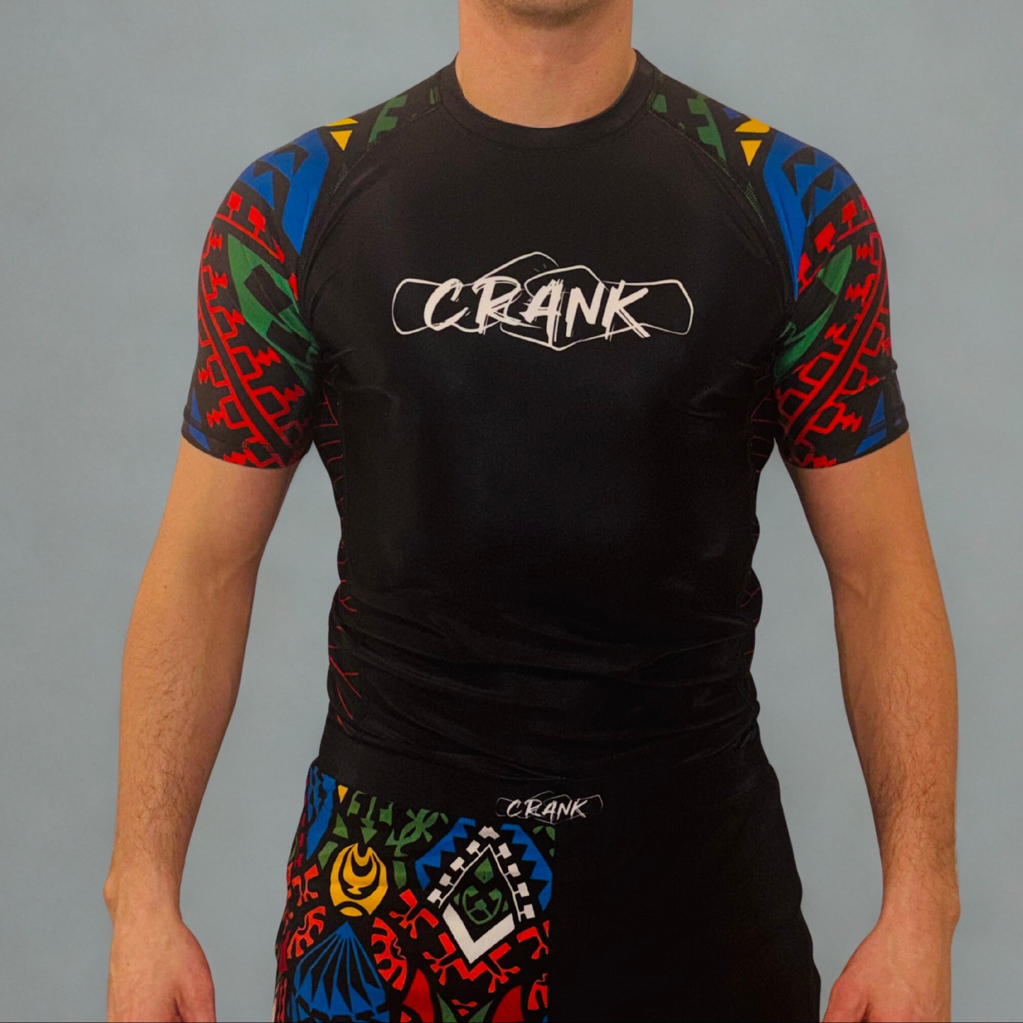 Rascalz CASH CROP レアアングラ Multicolor Aztec Rashguard – CRANK