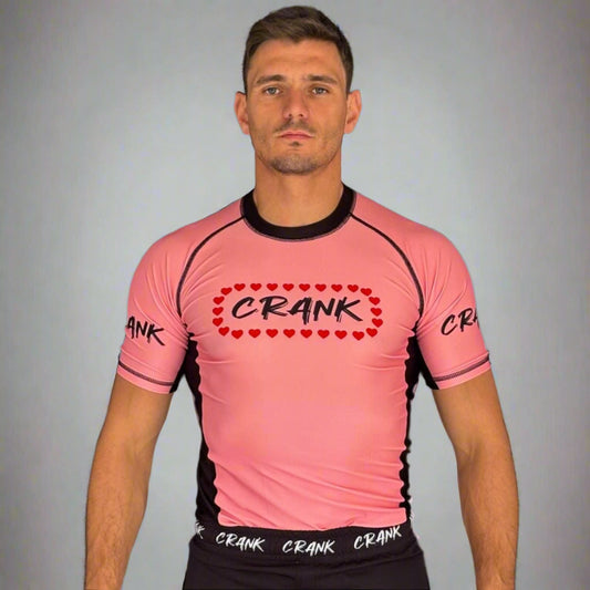 Short Sleeve Rashguard Pink