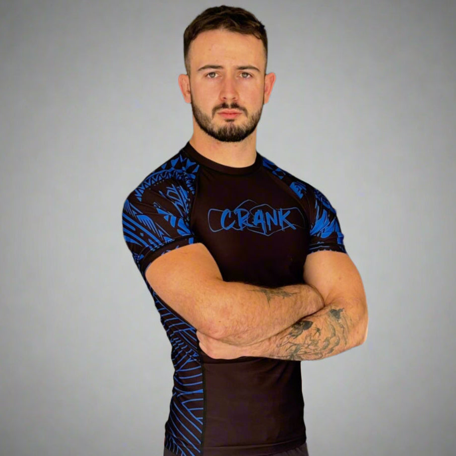Blue Aztec Rashguard