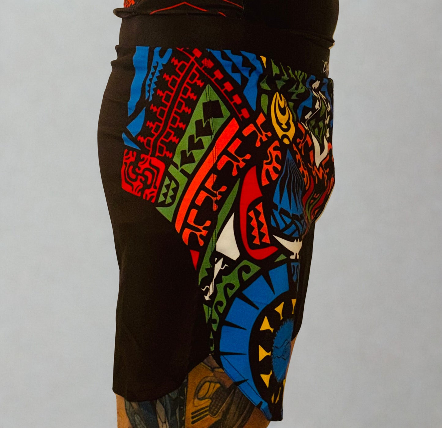 Aztec style Grappling Shorts