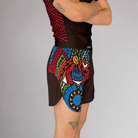 Aztec style Grappling Shorts