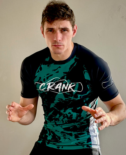 Short sleeve Rashguard green