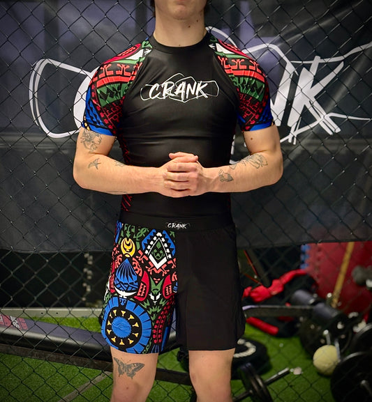 Chama Aztec Rashguard & Shorts Set