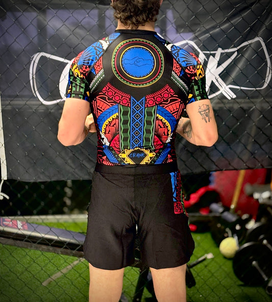 Chama Aztec Rashguard & Shorts Set