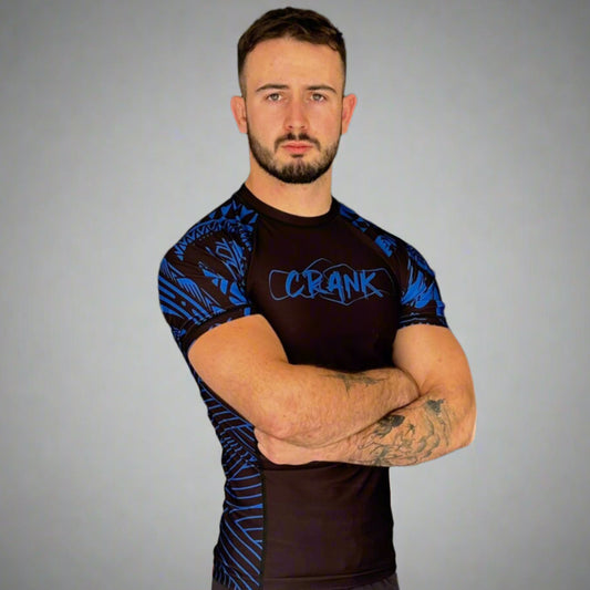 Blue Aztec Rashguard