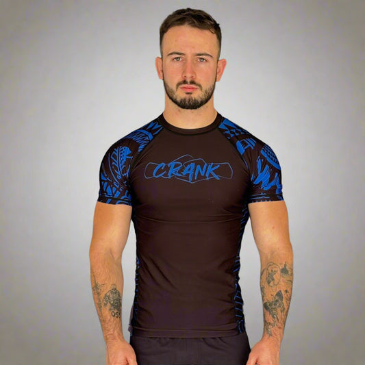 Blue Aztec Rashguard